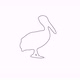 Pelican (Line Art) - VideoHive Item for Sale