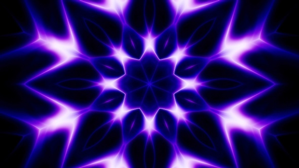 Transforming Neon Energy Kaleidoscope Loop 4K 01