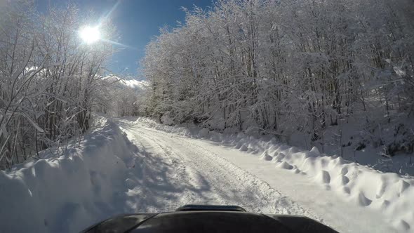 Snowy And Icy Roads