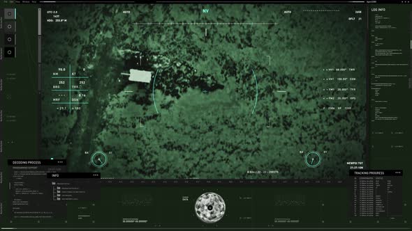 Military Command Using Modern Weapon Technology To Attack Armored Combat Vehicle alt