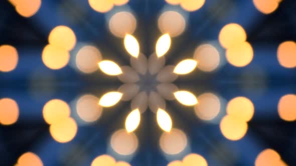 Abstract Kaleidoscope Motion Background