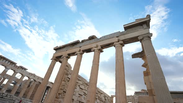 Acropolis Monuments Pillars Temples and Shrines