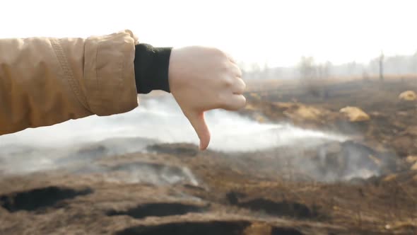 Dislike Near a Smoking Field