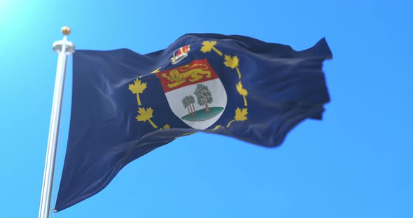 Flag of the Lieutenant Governor of Prince Edward Island, Canada