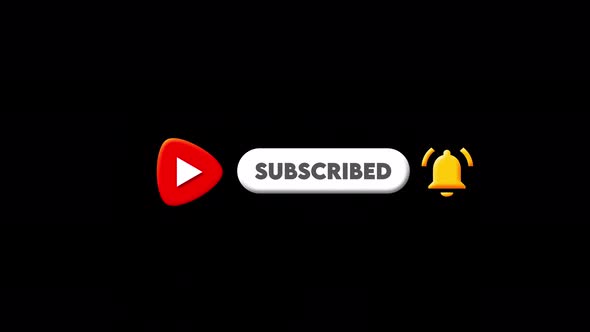 Beautiful Subscribe Button Animation alt