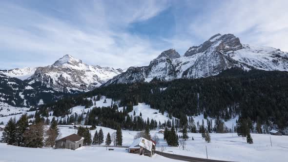 Timelapse of Gstaad