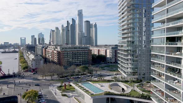 Puerto Madero Waterfront - revamped dockside area, trendy architecture; Buenos Aires