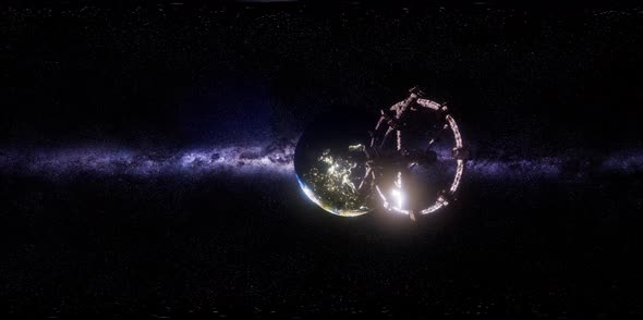 ISS in Virtual Reality 360 Degree Video alt