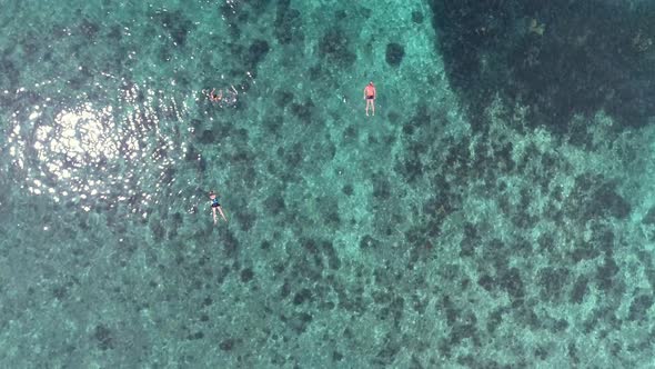 Snorkling on Freedom Beach