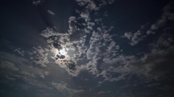 sardinia beach night stars full moon