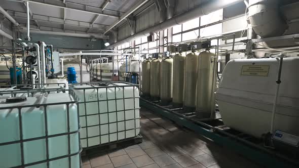 Workshop for Water Purification at an Industrial Enterprise