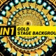 Gold Stage Background 3 In 1 - VideoHive Item for Sale