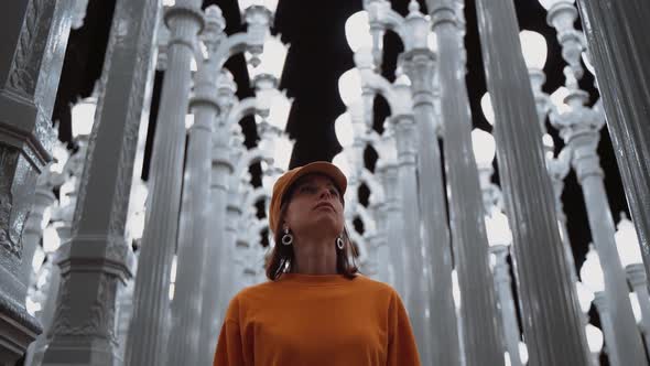 Young girl in Los Angeles