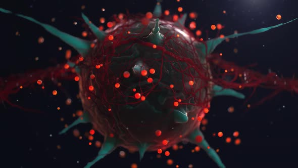 Cells Are Organics 3d Visualization Body Cell Concept 10