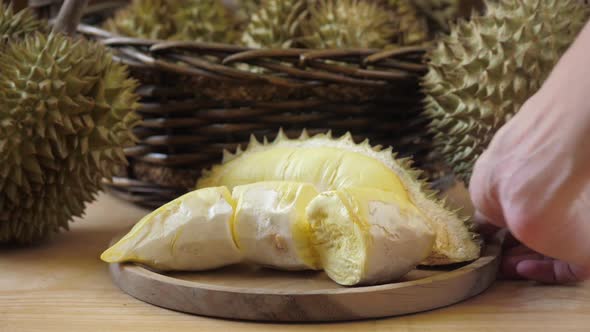 Durian is a fruit that has been referred to as the king of fruits of South East Asia.