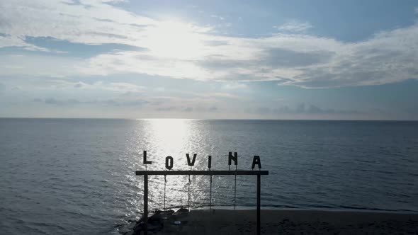 Lovina Beach Buleleng Aerial View