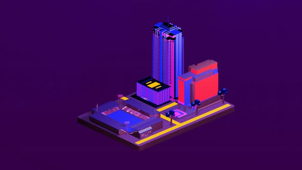 Isometric stadium between cities