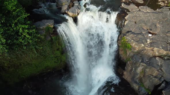 Epic Tegenungan Waterfall Aerial