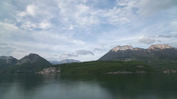 annecy lake alps france water boats holiday