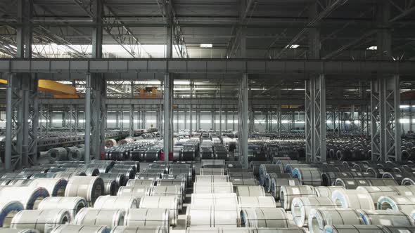 Industrial Warehouse of a Metallurgical Enterprise