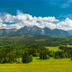 Time Lapse at Tatra Mountains Scenic View from Lapszanka at Summer - VideoHive Item for Sale