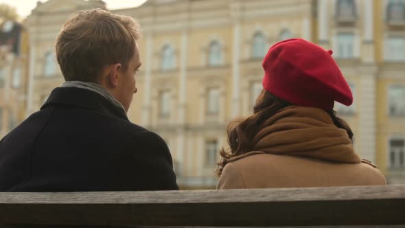 Male And Female Make It Up After A Quarrel Trust In A Long Term Relationship