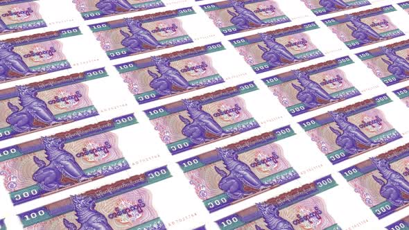 Myanmar (Burma) Money 100  Burmese Kyat 4K