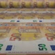 50 euro bills on money printing machine. Video of printing cash. - VideoHive Item for Sale