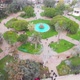 Main square Plaza Armas (La Serena, Chile) aerial view, drone footage - VideoHive Item for Sale