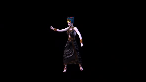 Nefertiti Dance 2  – Halloween Concept