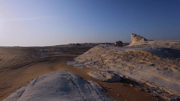 Unusual Figures In The White Desert, Bahariya