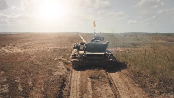 Tank Military Training Aerial