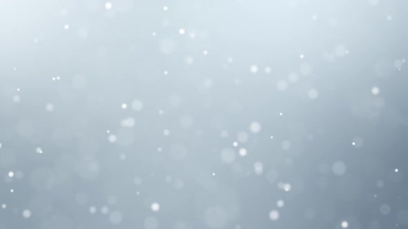 Clean White Particle Dust Background
