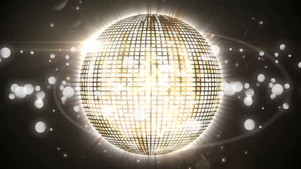 Disco ball and bokeh lights alt