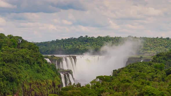 Iguazu Falls In Argentina