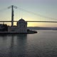 Ortakoy Mosque and Istanbul Bosphorus Bridge Aerial Video - VideoHive Item for Sale