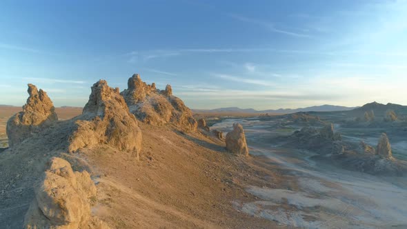 Unique Geological Features in the Mojave Desert