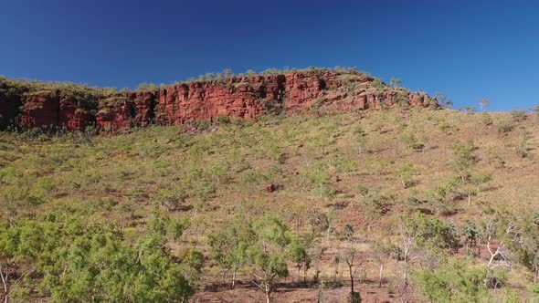 Victoria River Escarpment Gregory National Park Northern Territory Australia 4K Aerial Drone