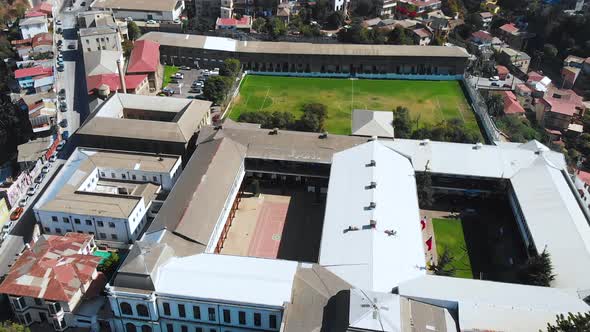 Training fields, Sports grounds, Stadium, National Maritime Museum, Valparaiso