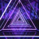 Neon Triangle Tunnel VJ Loop - VideoHive Item for Sale