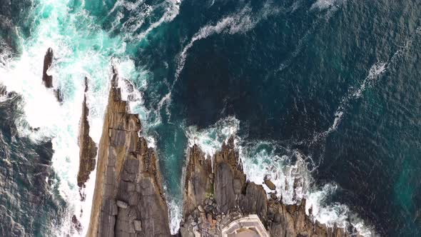 Beautiful View of Valentia Island Lighthouse at Cromwell Point