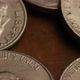 Rotating stock footage shot of American monetary coins - MONEY 0302 - VideoHive Item for Sale