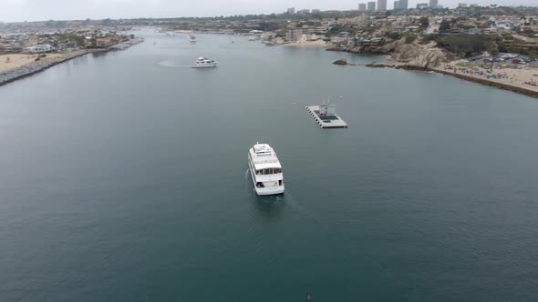 Boats at Newport Bay