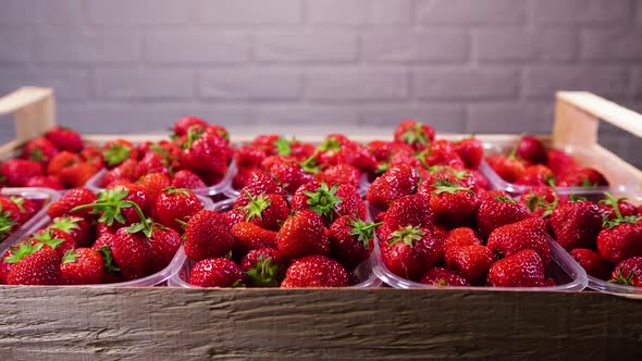 Strawberries in Box