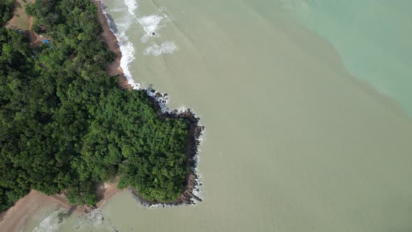 The Beaches at the most southern part of Borneo Island