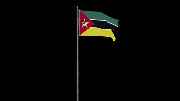 Mozambique Flag Pole Loops With Alpha