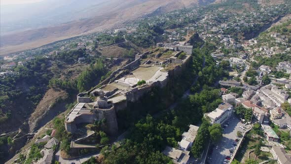 Historical castle in Albania