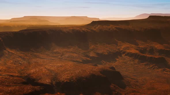 Scenic View of Sunrise in Grand Canyon National Park alt
