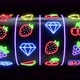 Neon Slot Machine Spinning 4K - VideoHive Item for Sale