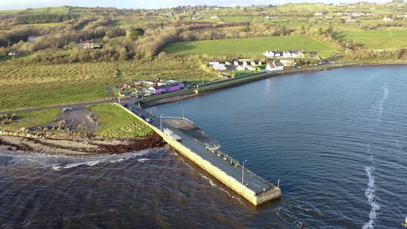The Pier in Mountcharles in County Donegal  Ireland